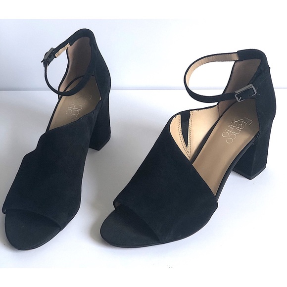 Franco Sarto Shoes - NWOT FRANCO SARTO chunky peep toe heel